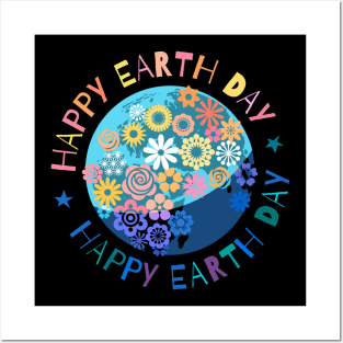 Happy Earth Day 4 Posters and Art